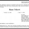 Tekert Hans 1961-2012 Todesanzeige